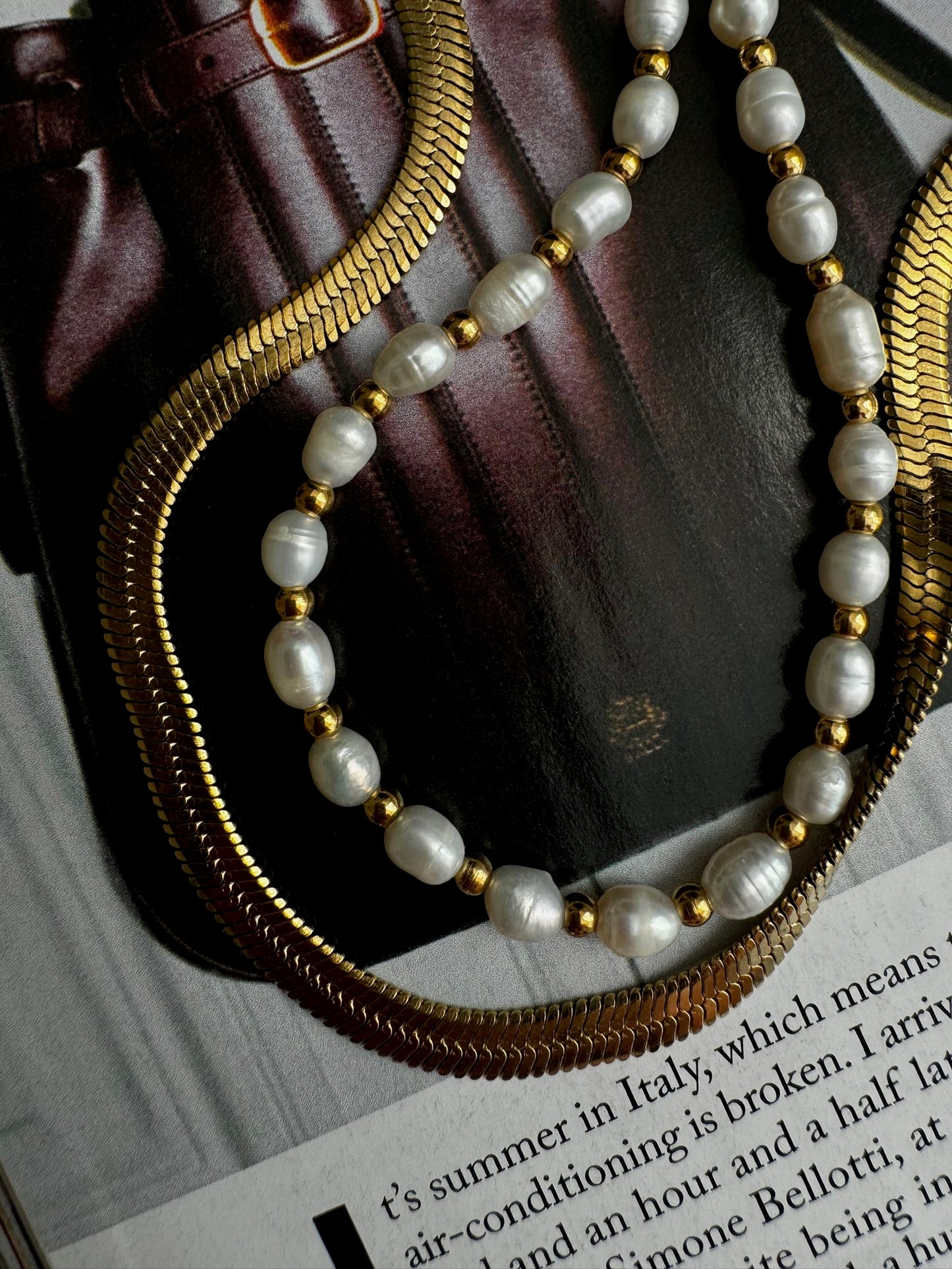 Icon Necklace – Waterproof 18K Gold Chain