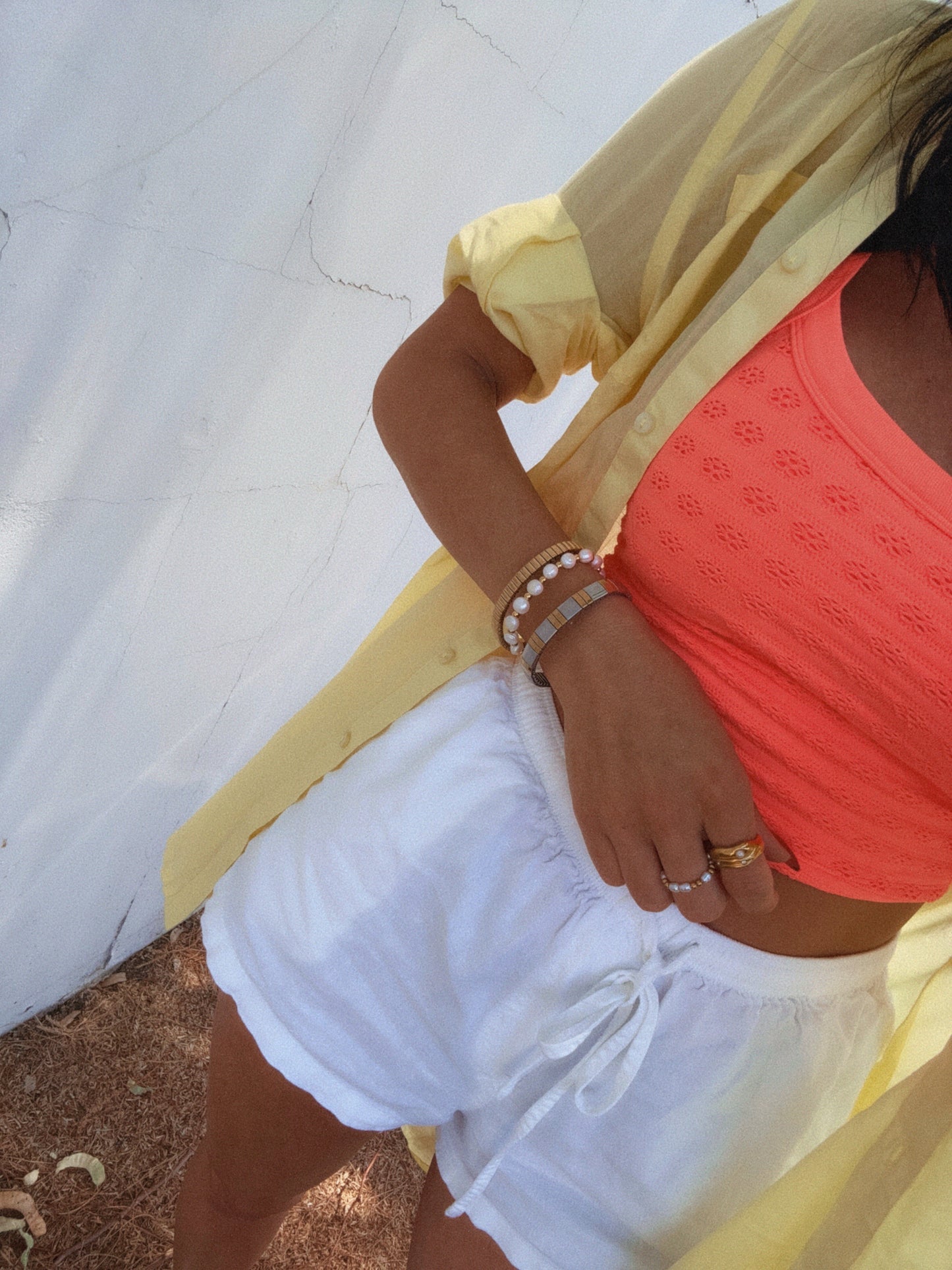 Vintage Pearl Bracelet Stack