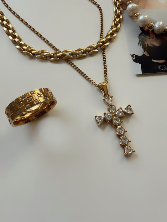 Pretty Cross Necklace
