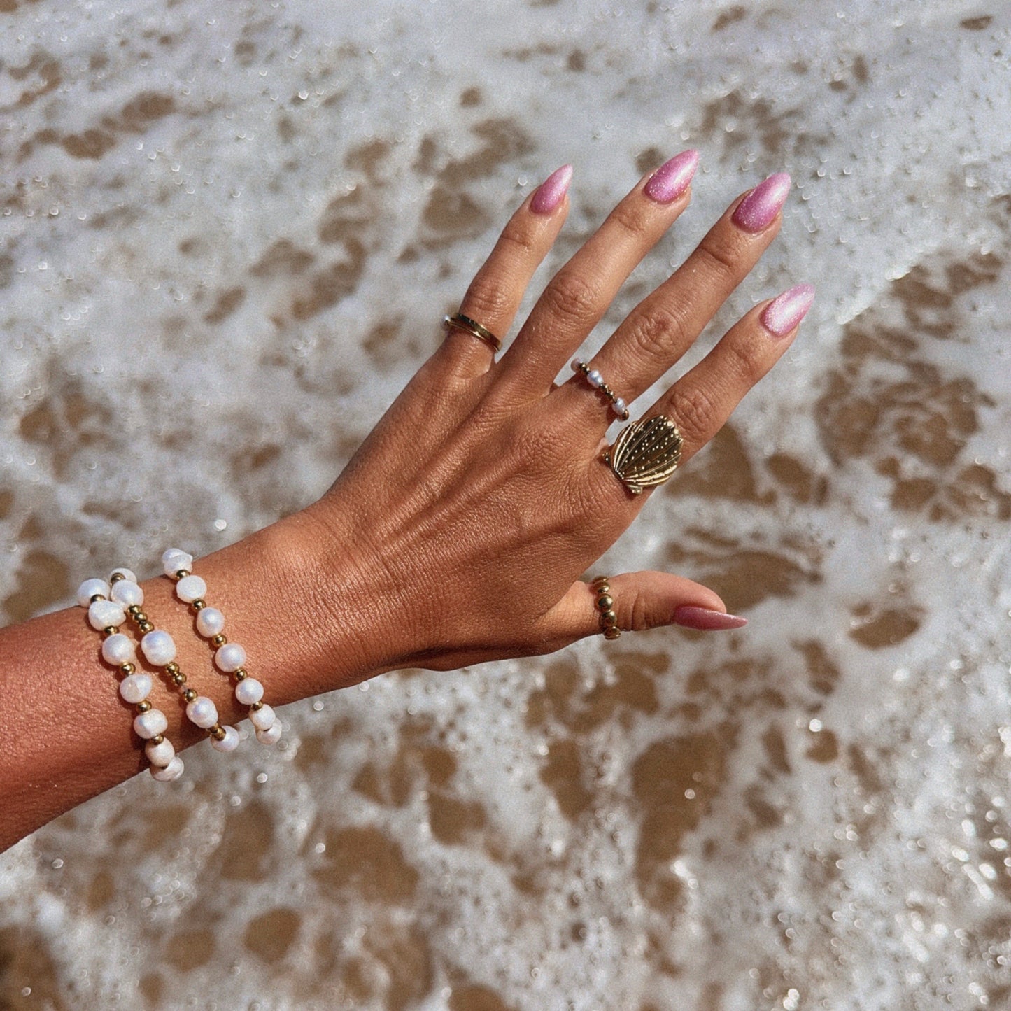 Dreamy Seashell Ring