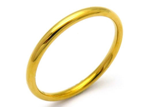 Thin Band Layering Ring