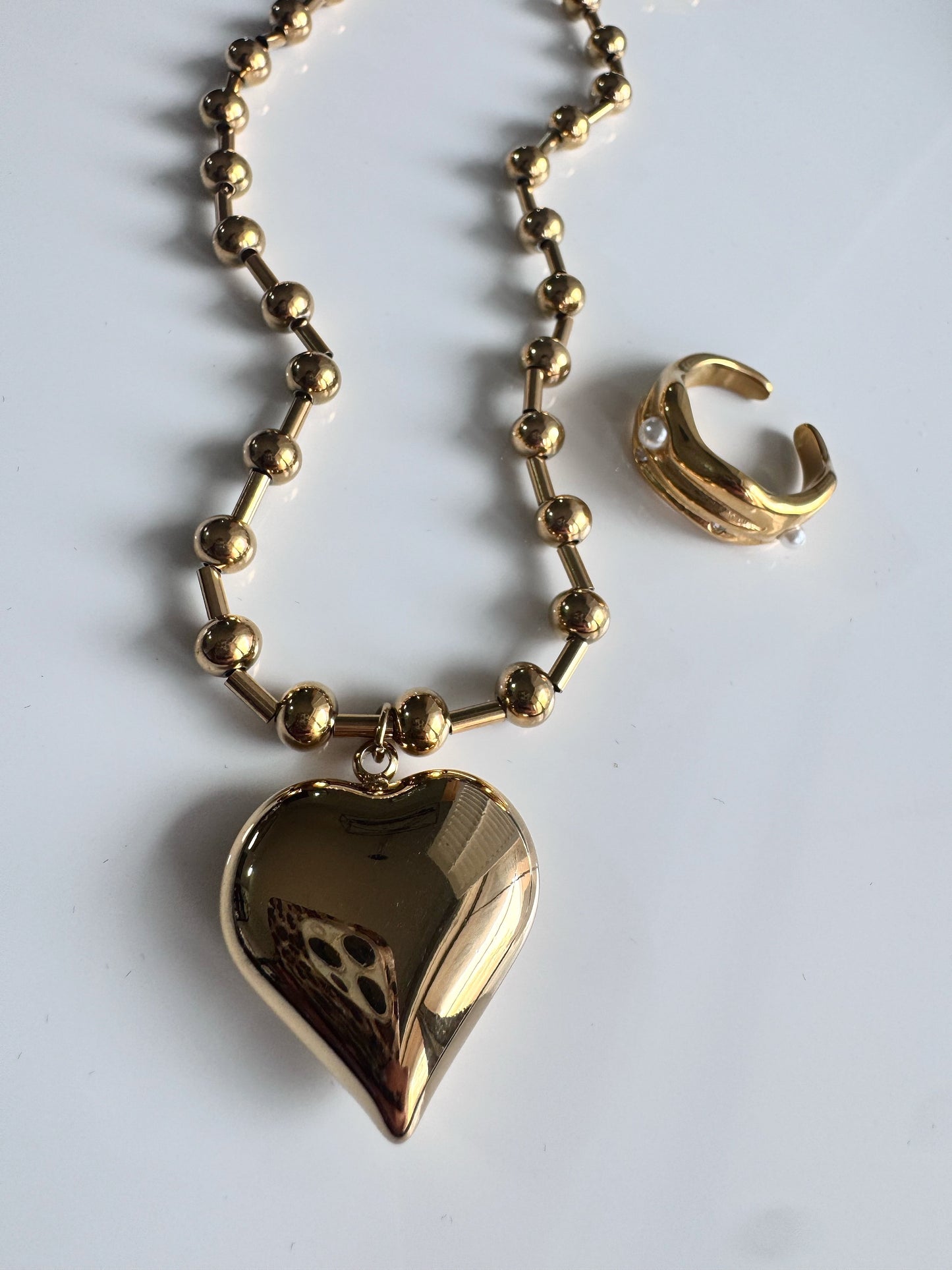 Chunky Heart Choker
