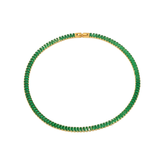 Emerald Tennis Choker