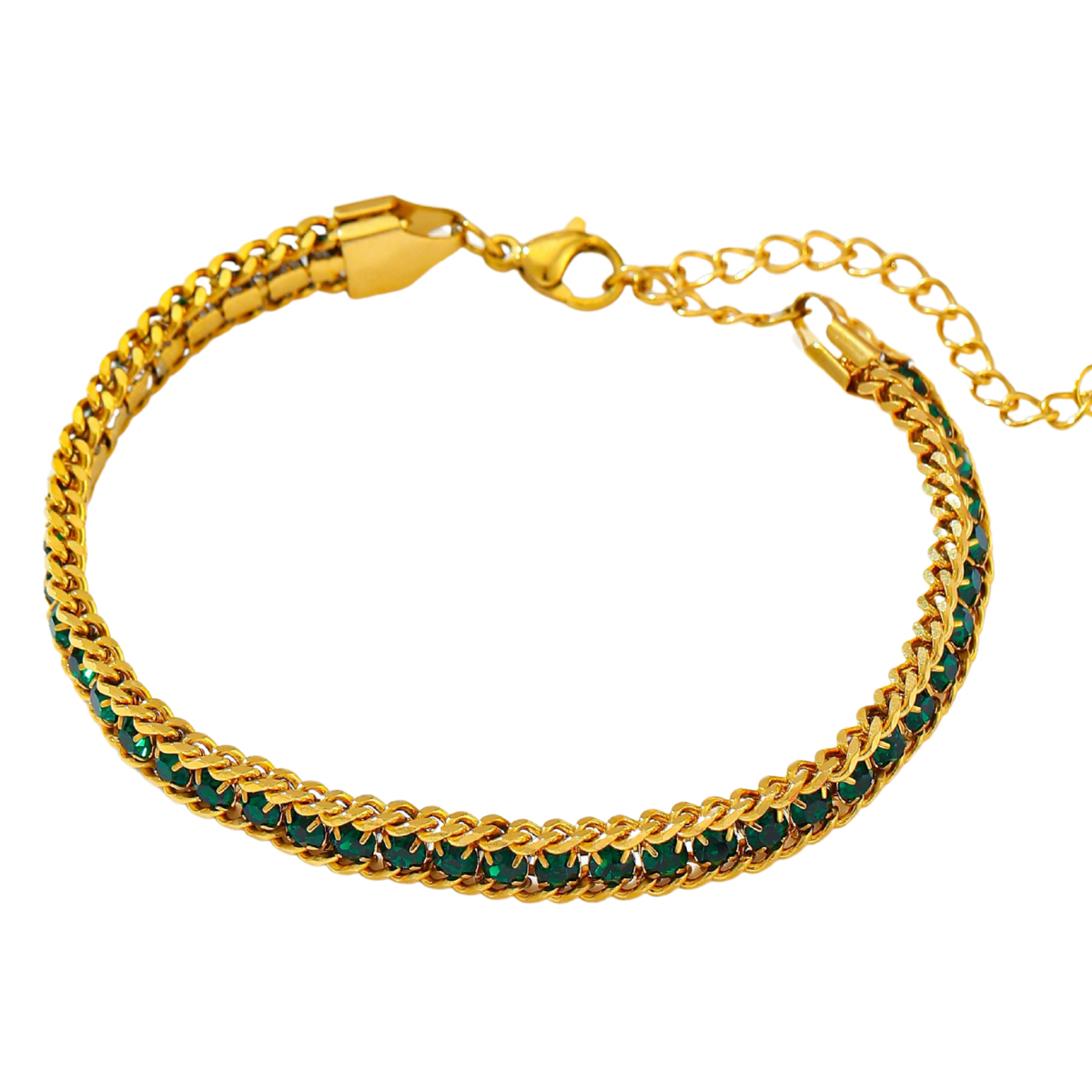Emerald Everlasting Love Bracelet