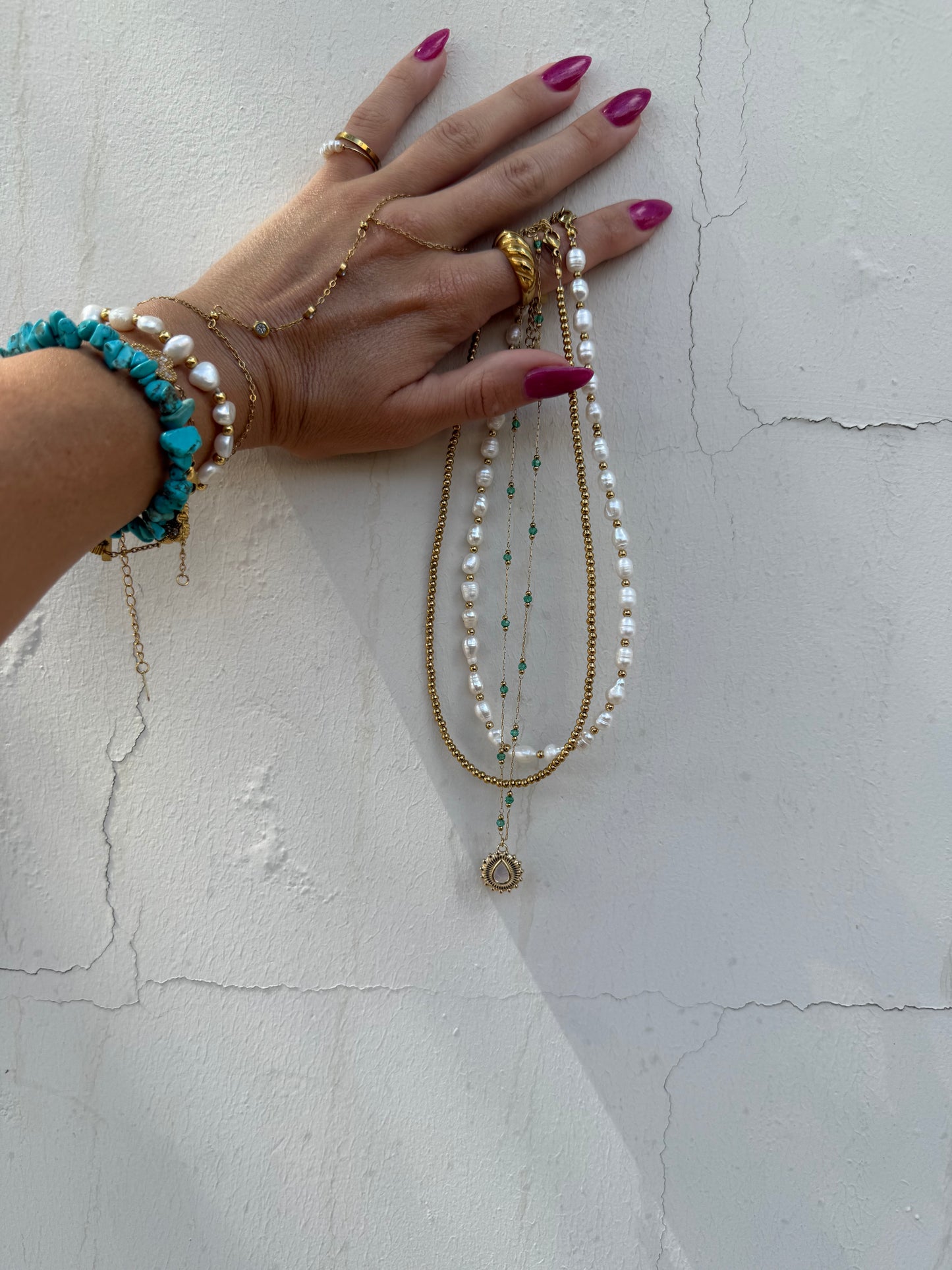 Golden Hour Necklace Set