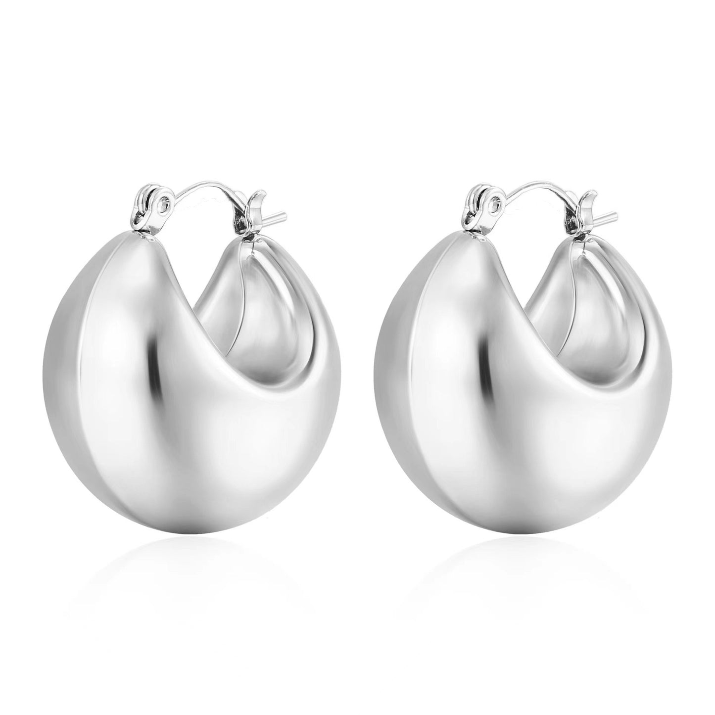 Mal Hollow Earrings