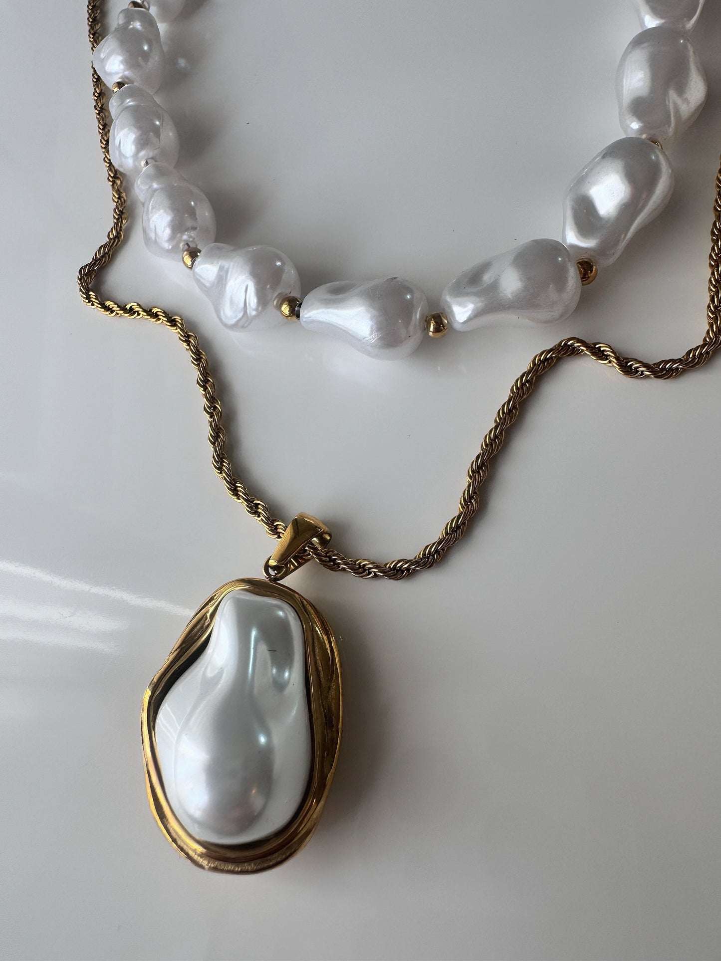 18k SunKissed Pearl Necklace