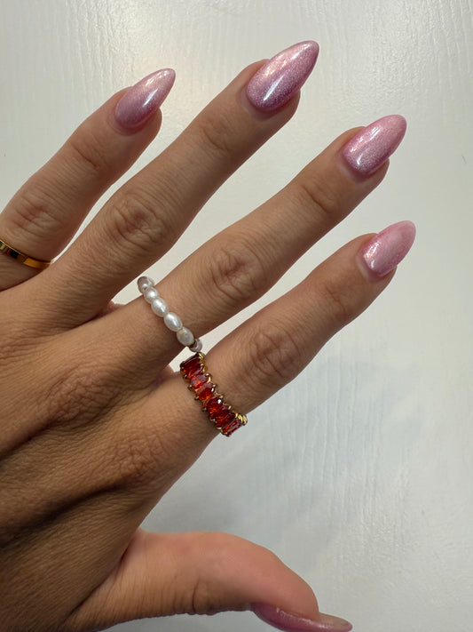 Pomegranite Reagan Ring