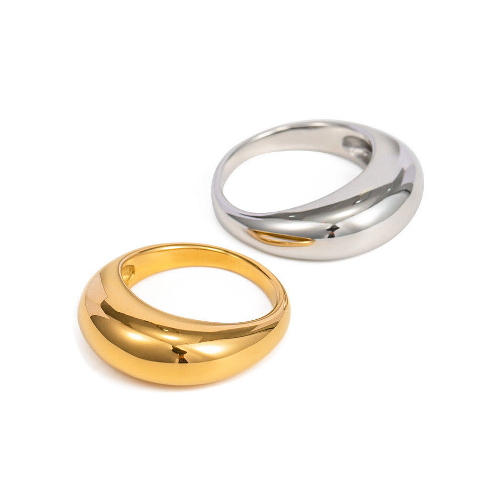 Gold Dome Ring