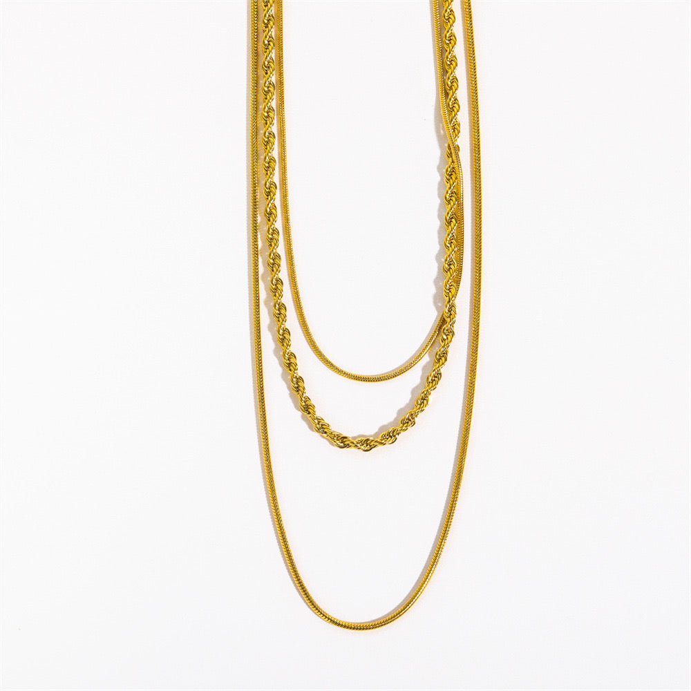 Layered Gold Set