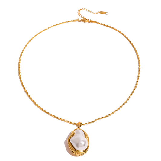18k SunKissed Pearl Necklace