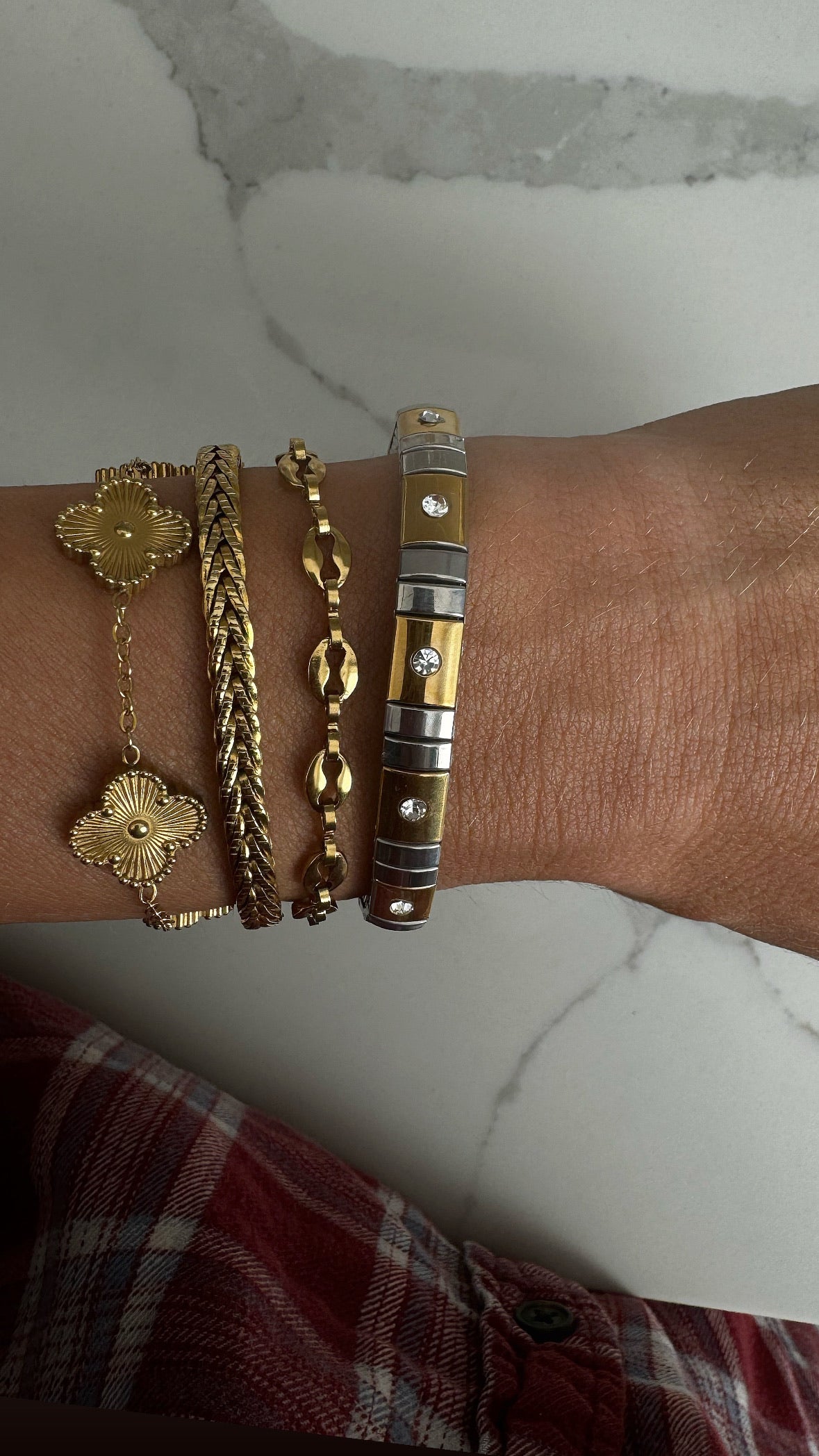 Clover Designer Bracelets (3 Colors)