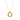 Golden Wave Pendant