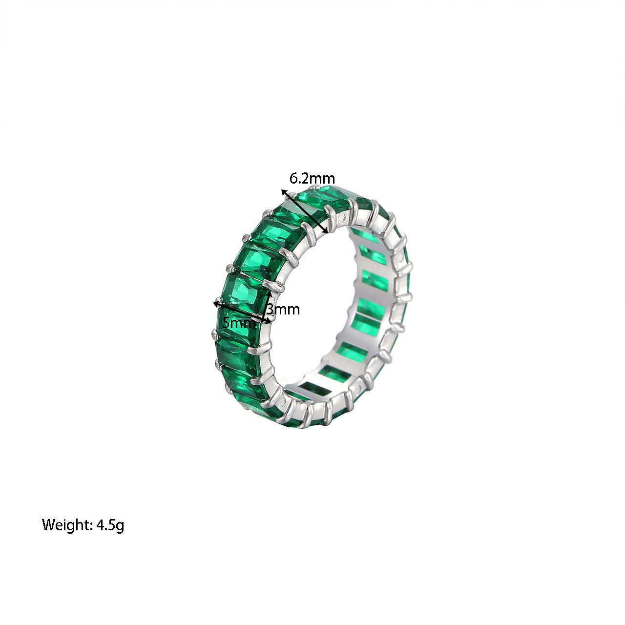 Emerald Reagan Ring