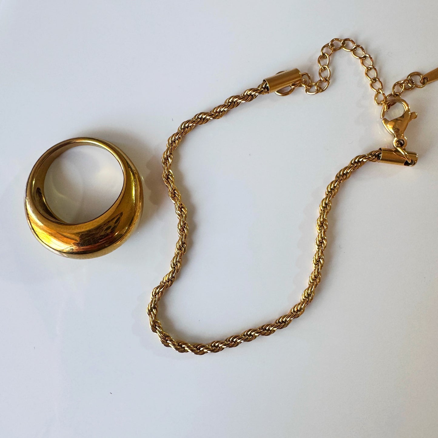 Gold Dome Ring