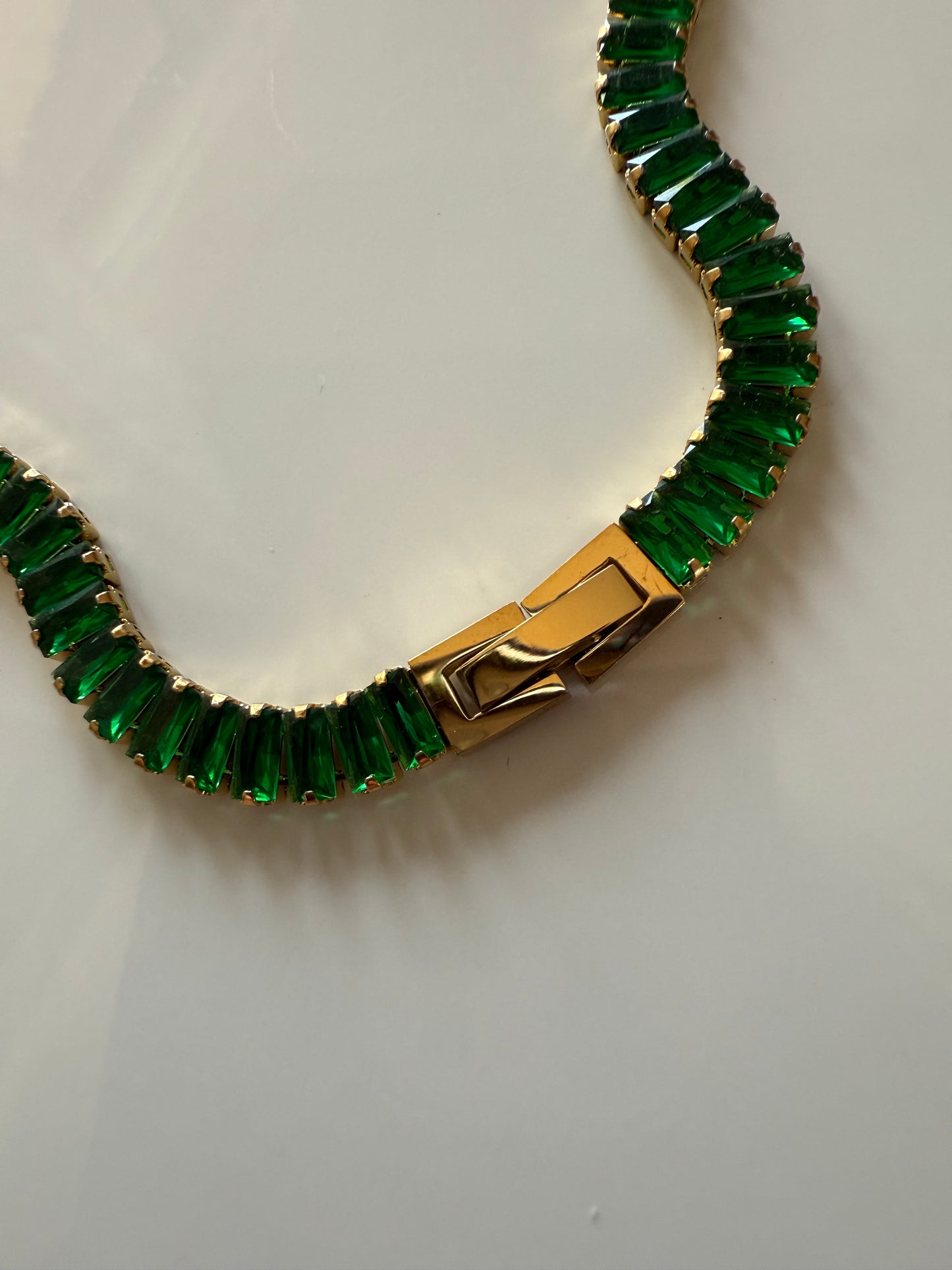 Emerald Tennis Choker