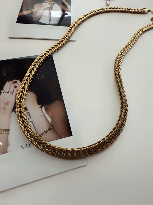 Braided Chain Necklace
