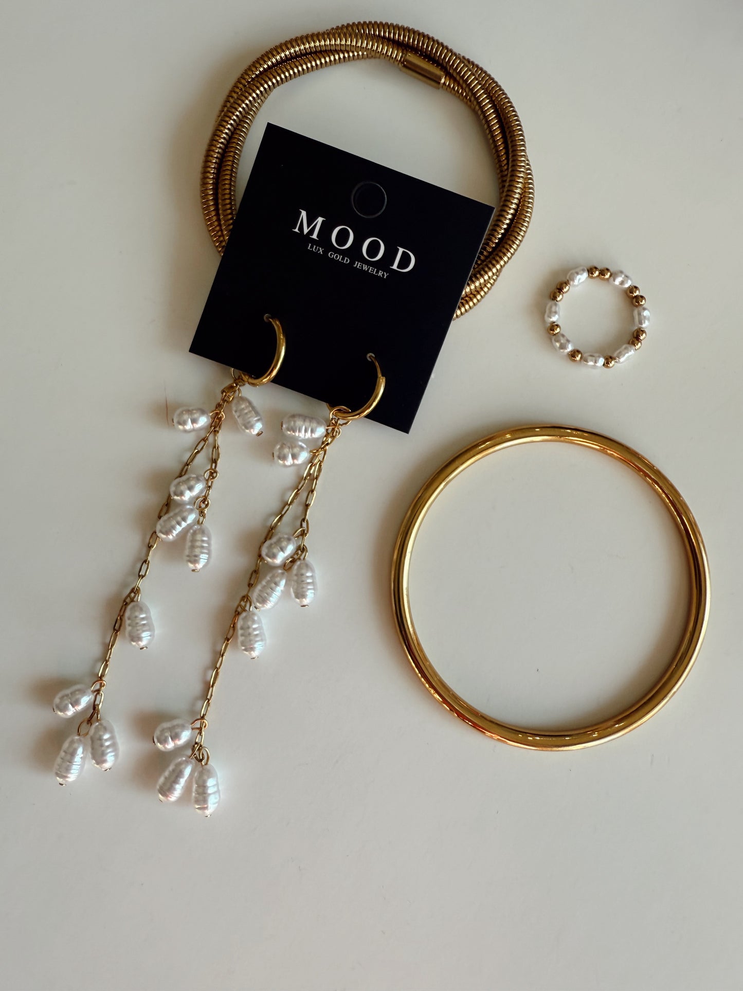 Positano Pearl Drop Earrings