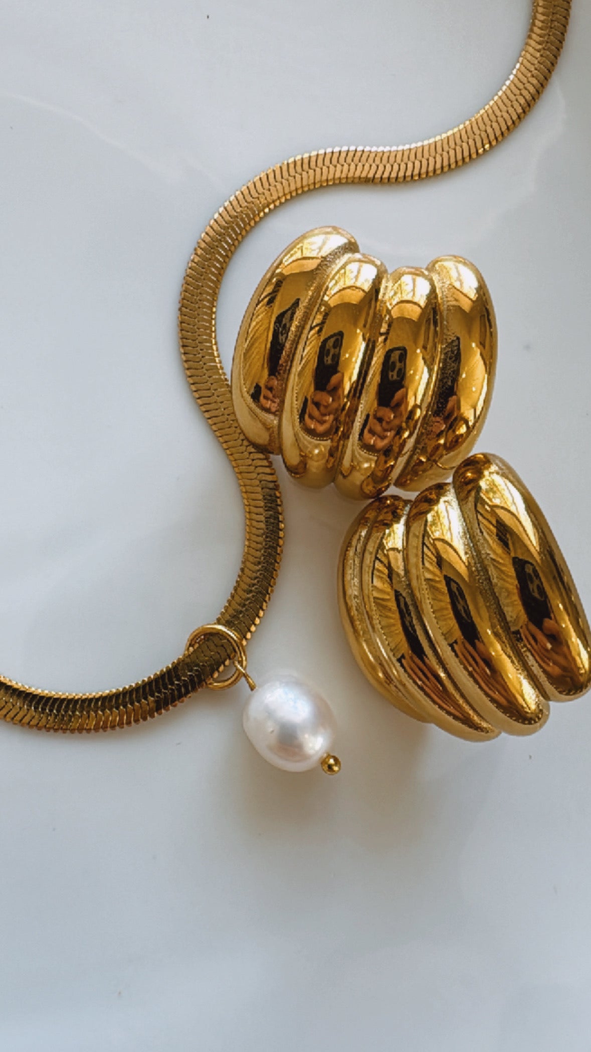 Classic Pearl Drop Necklace