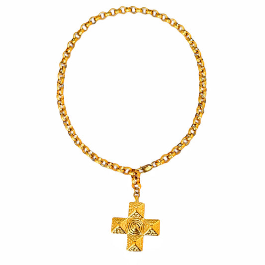 Festival Cross Necklace