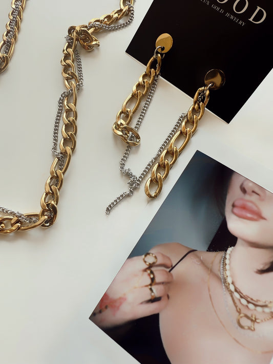 Maven Mixed Metal Bracelets