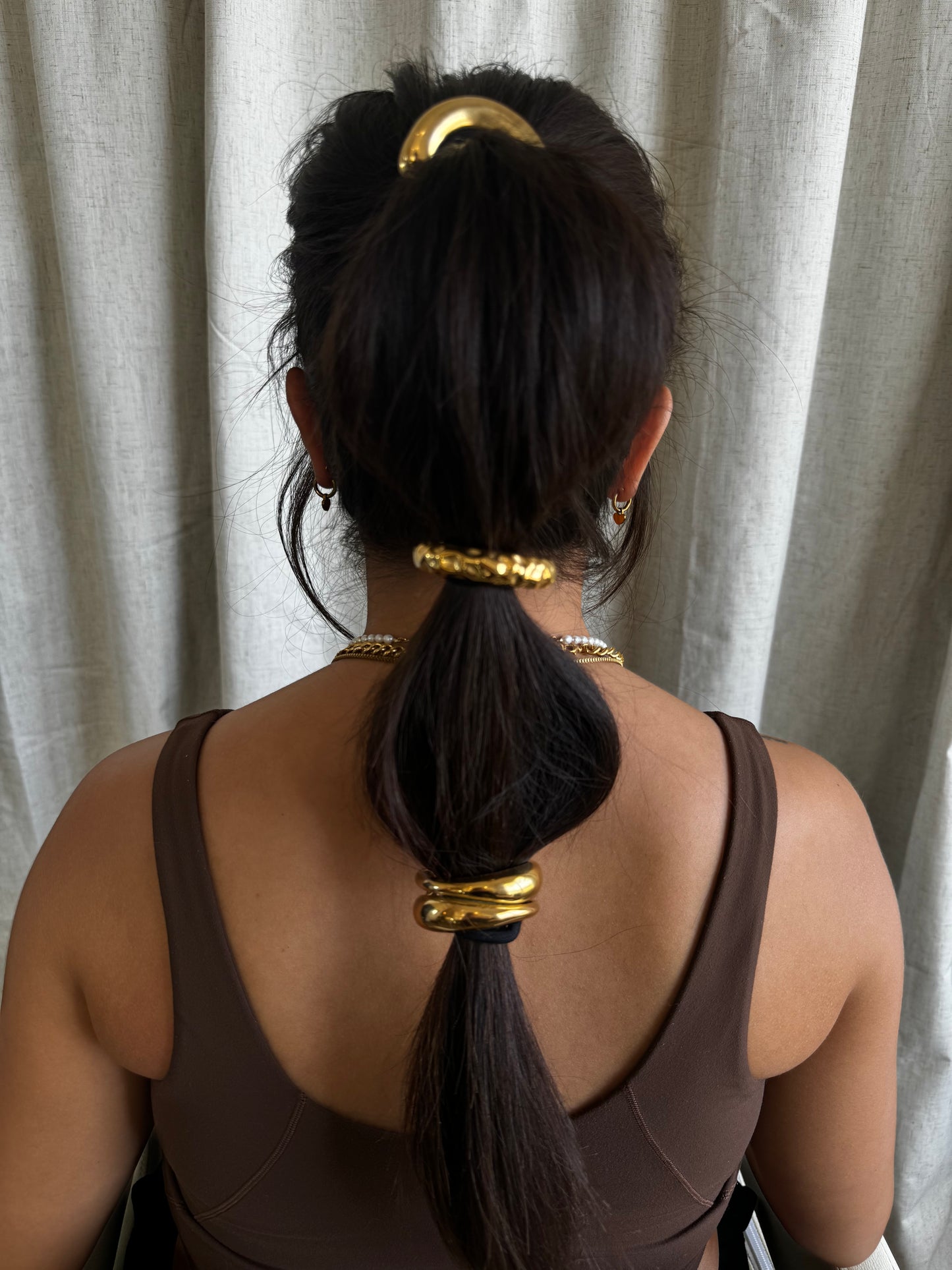 Greta Double Bar Hair Tie