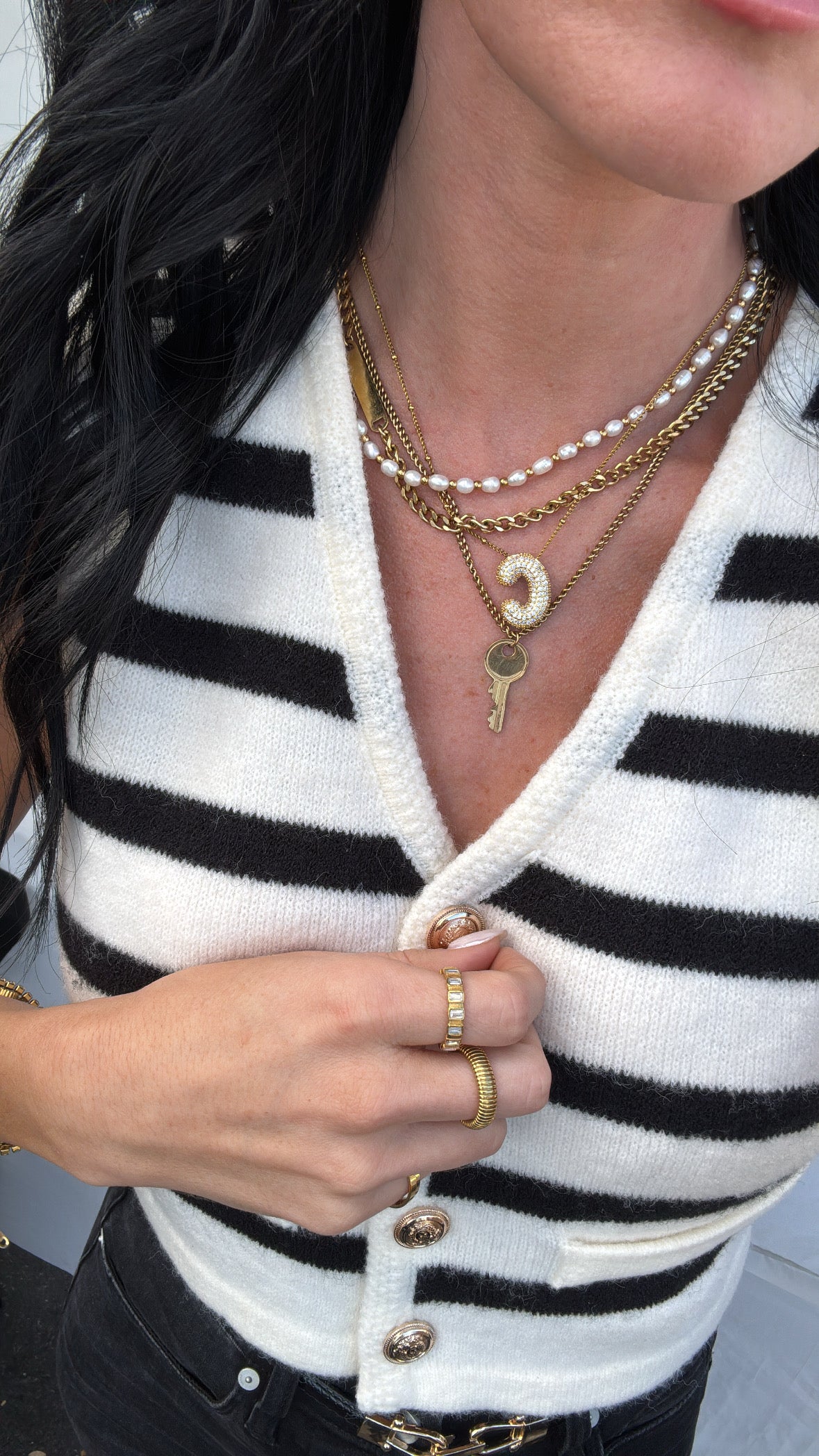 Glossy Girl Initial Necklace