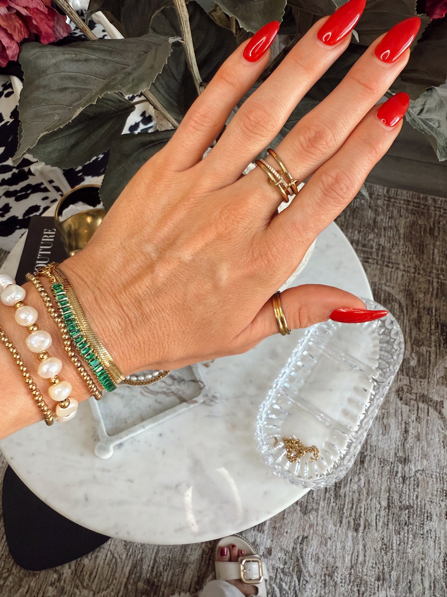 Zara Link Ring
