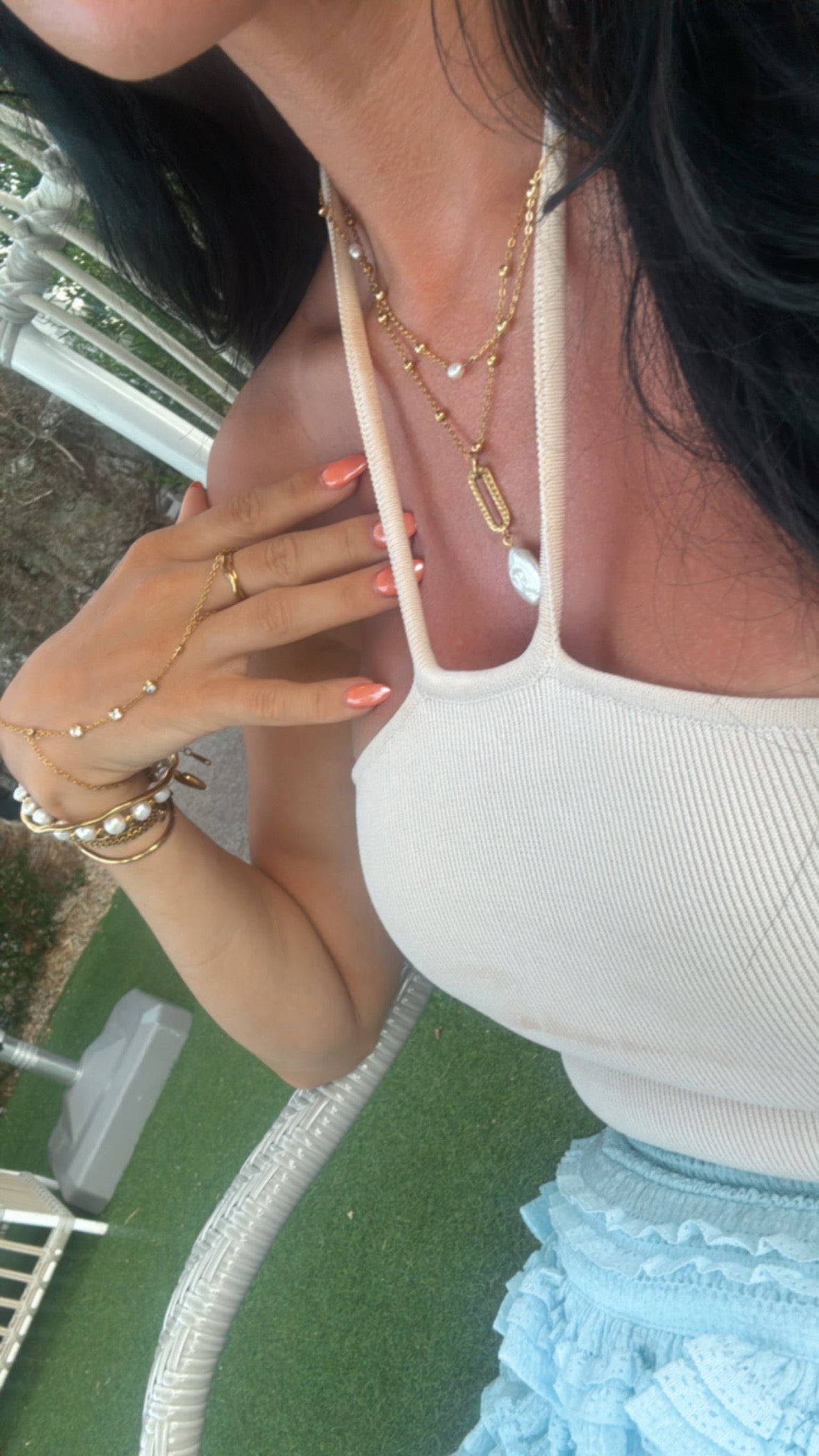Sunlit Glow Necklace Set