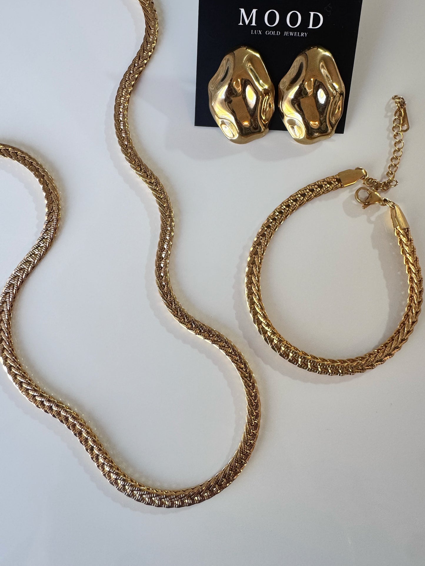 Braided Chain Bracelet