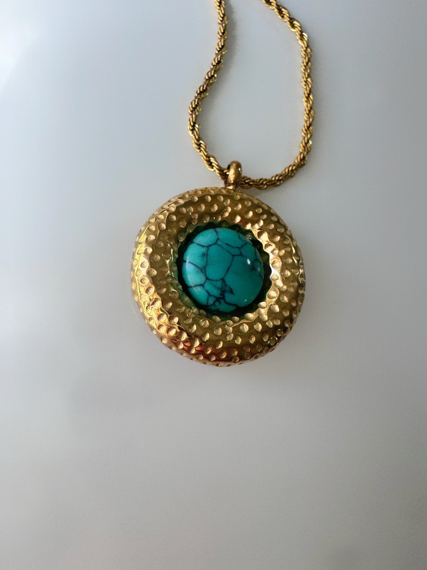 Turquoise Sunset Necklace
