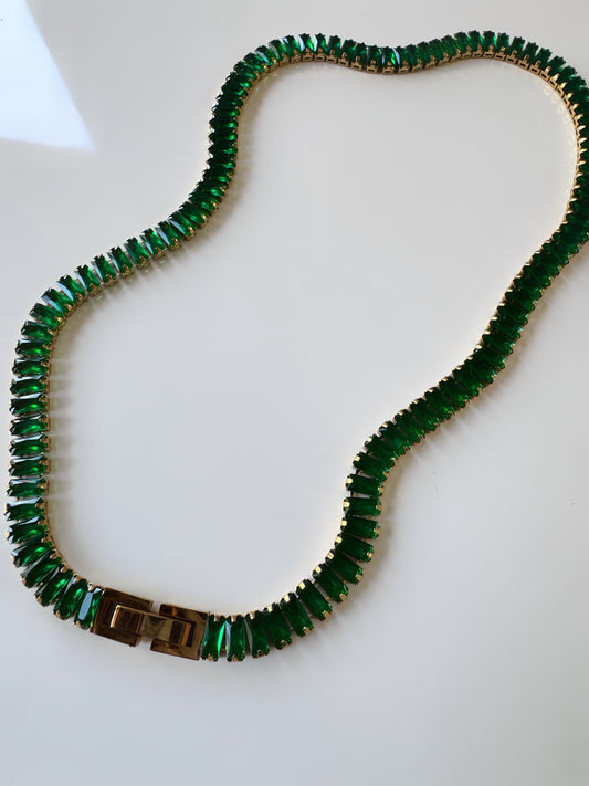 Emerald Tennis Choker
