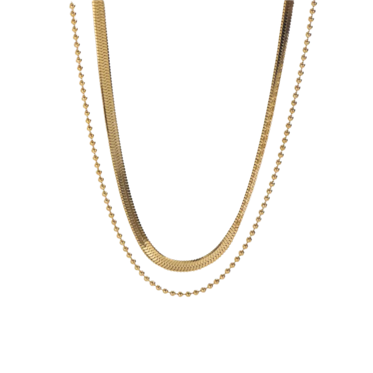 Delicate Beach Babe Pre-Stacked Necklace