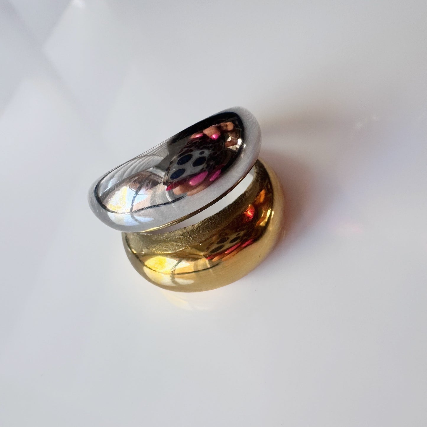 Double Dome Statement Ring
