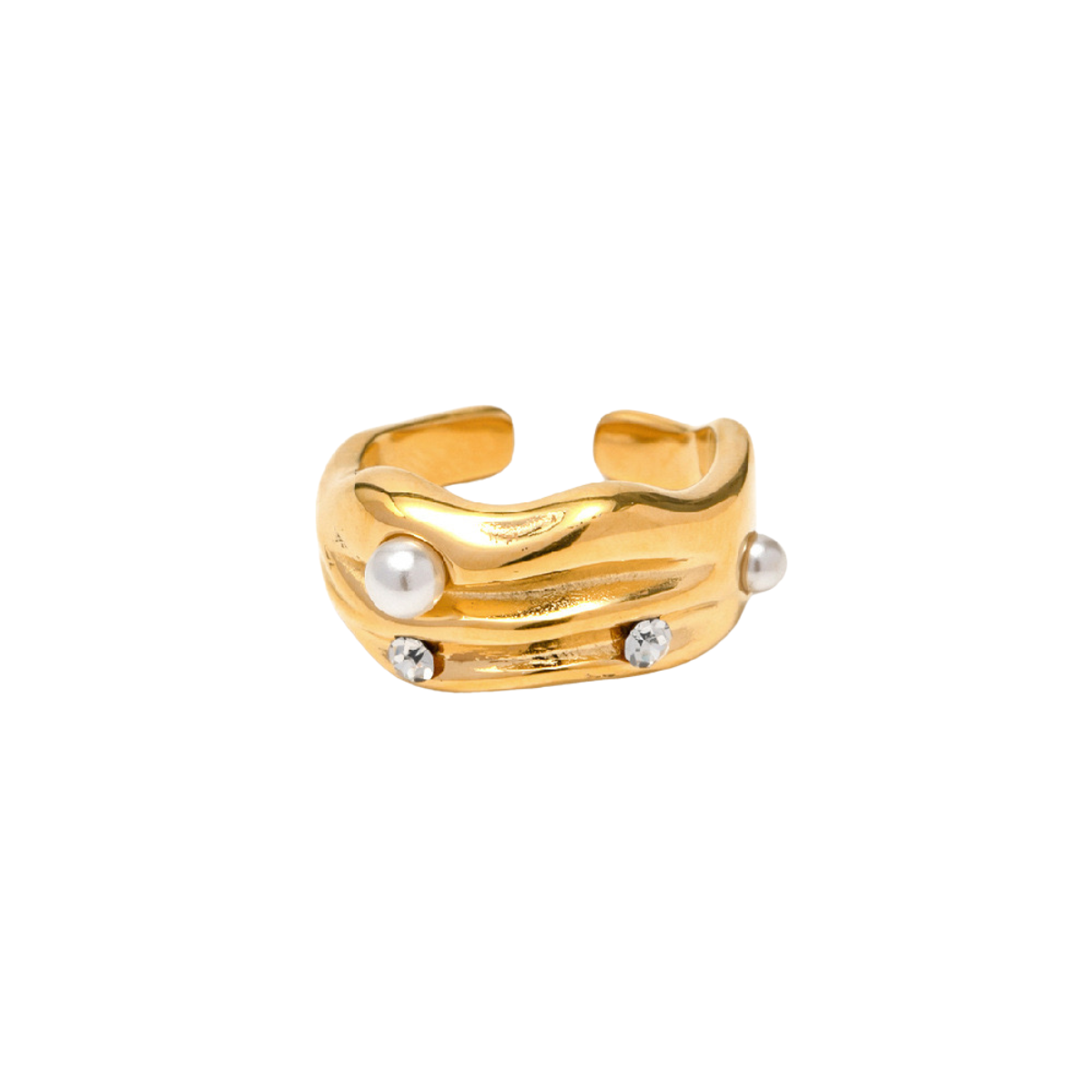 Ocean Pearl (Open) Ring