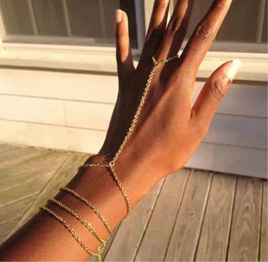 Golden Drift Handchain