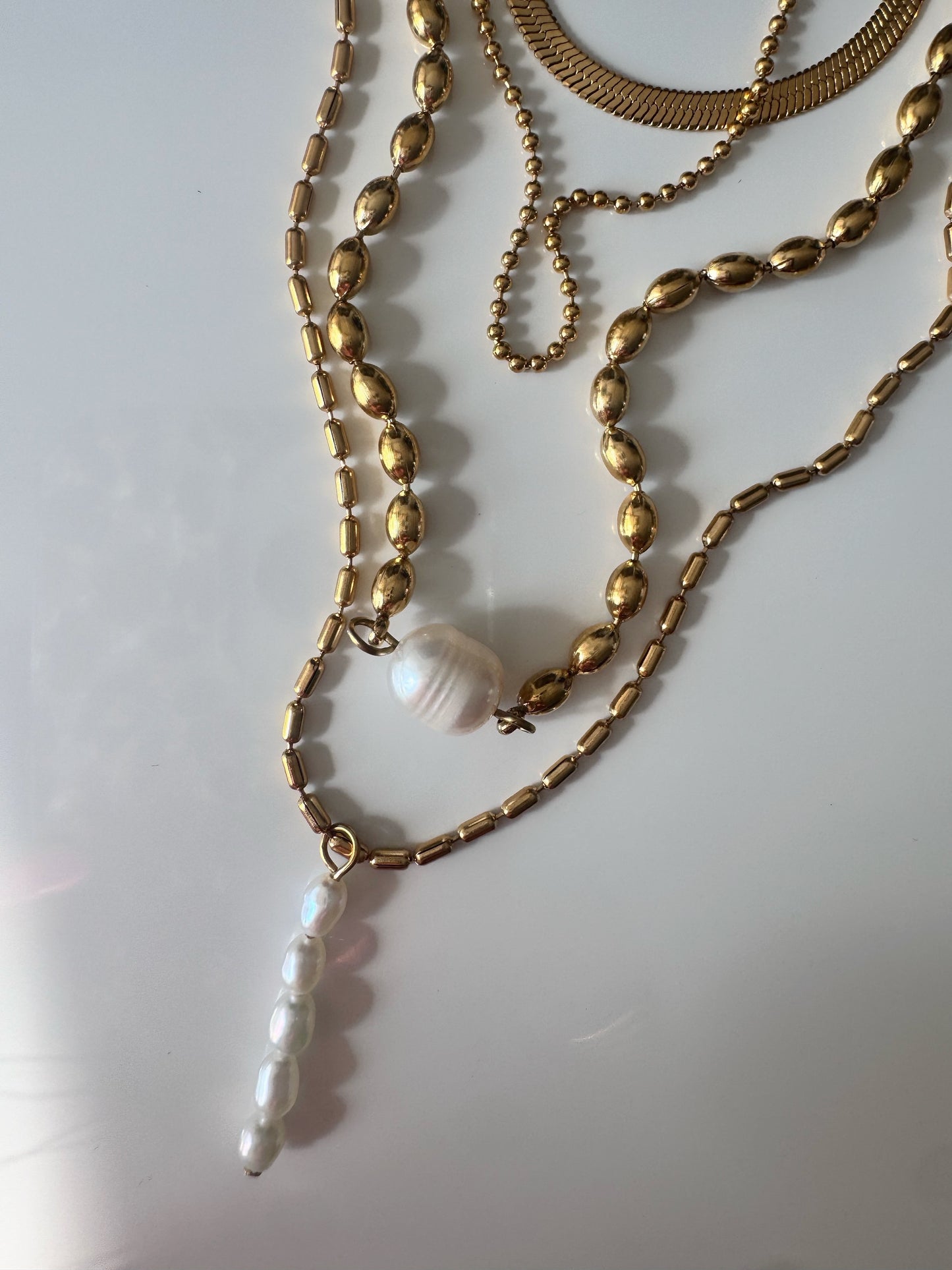 Delicate Beach Babe Pre-Stacked Necklace
