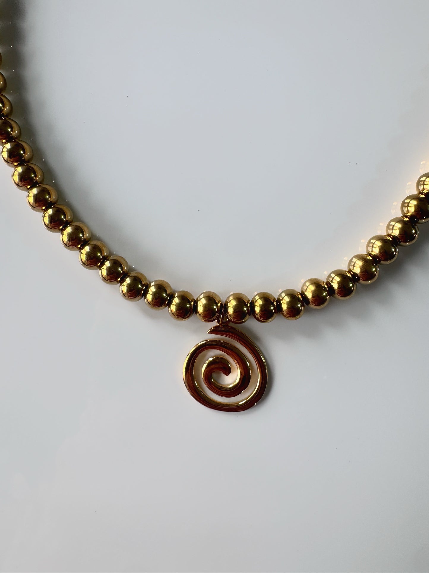 Let’s Spiral Necklace