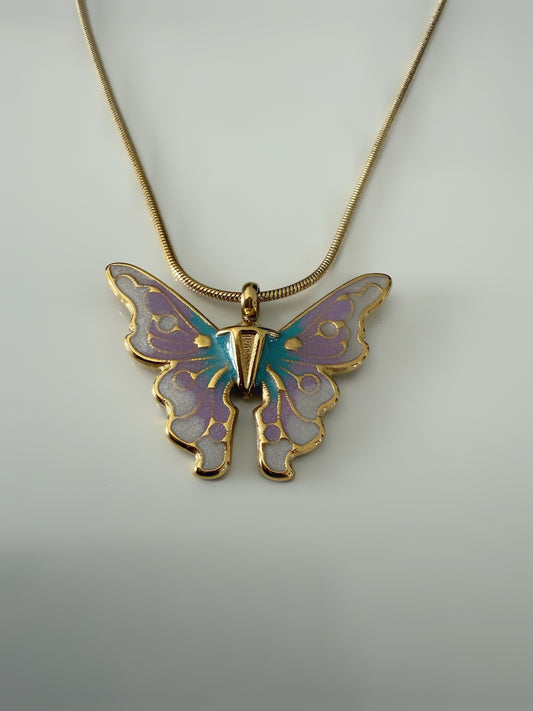 Butterfly Daydream Pendant Necklace