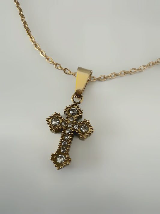 Roma Cross Necklace