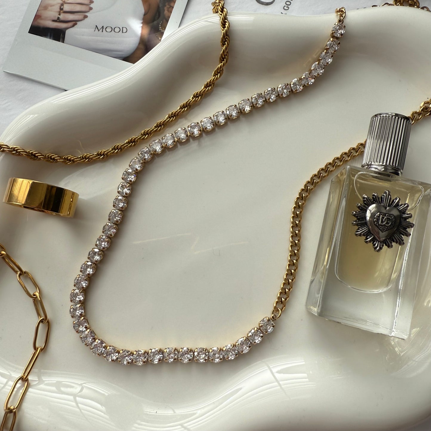 Tate Tennis Necklace