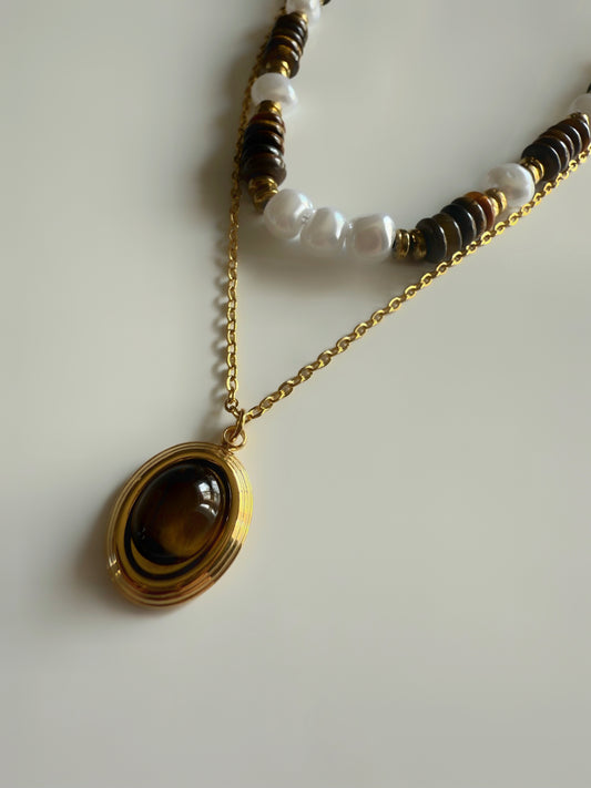 Boston Beaded Necklace Prestack