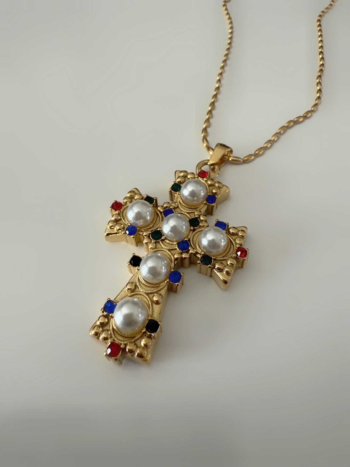 Revival Luxe Cross Necklace