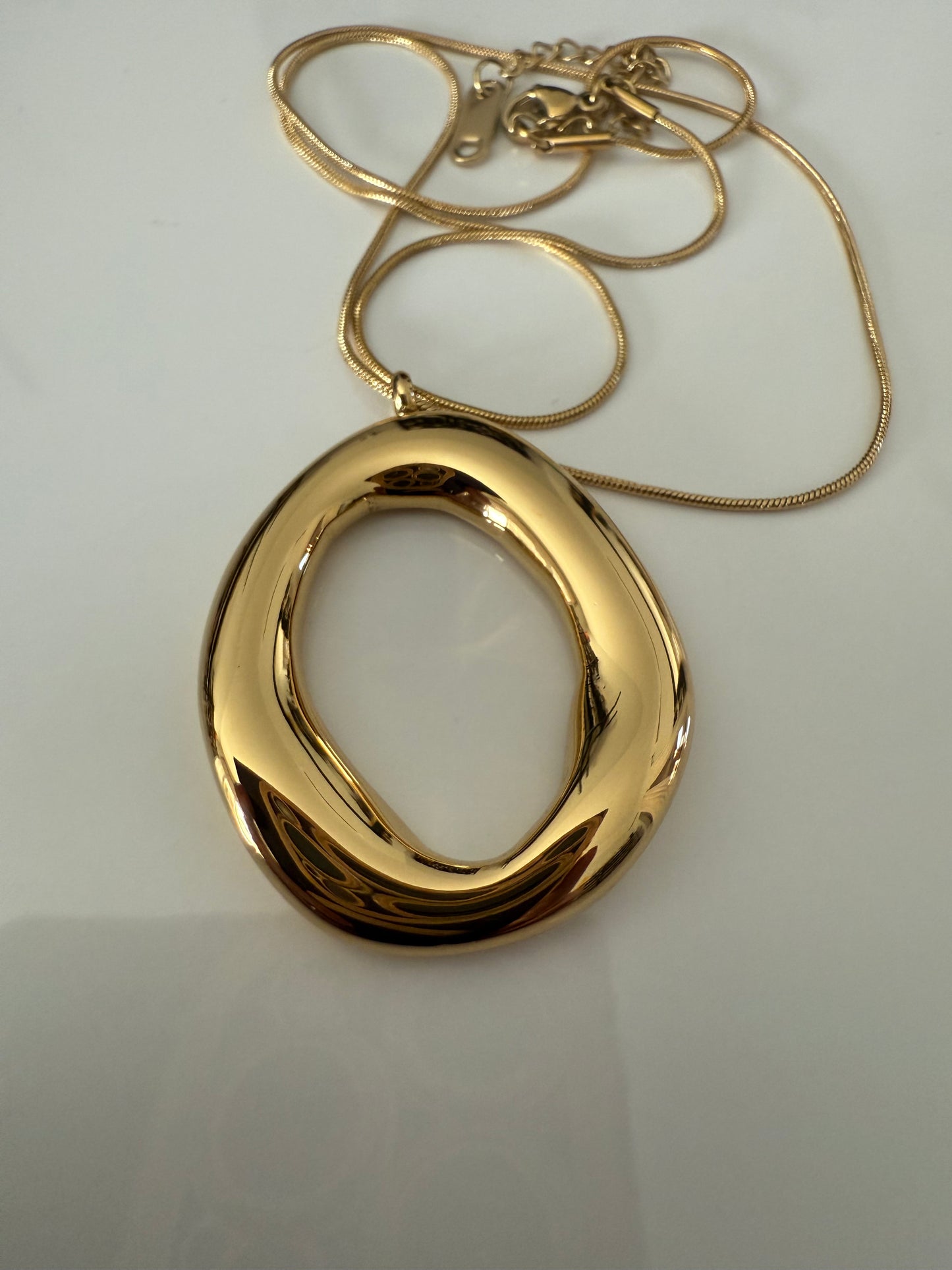 Golden Wave Pendant