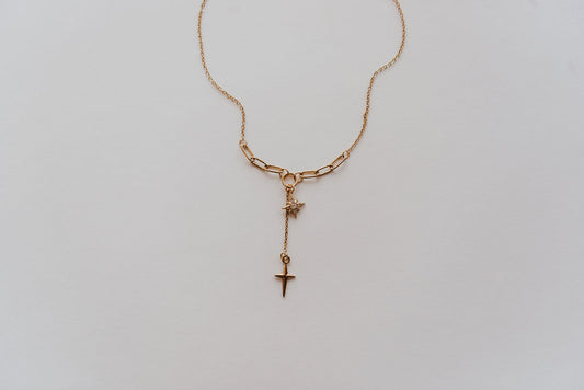 Aria Cross Necklace
