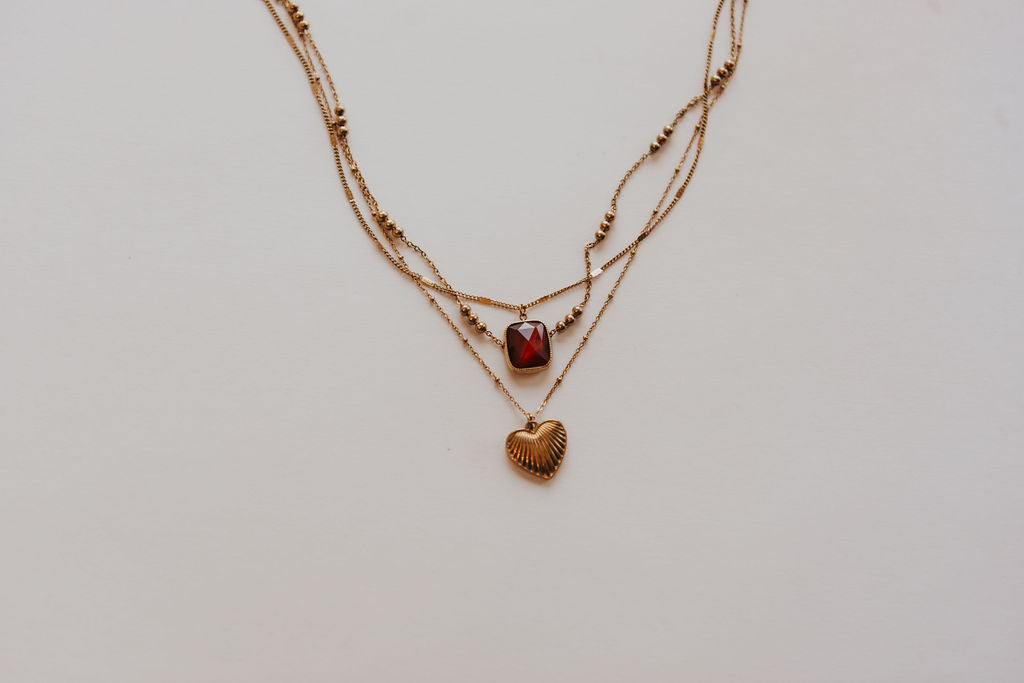 Noa Stone Necklace Pendant (3 Colors)