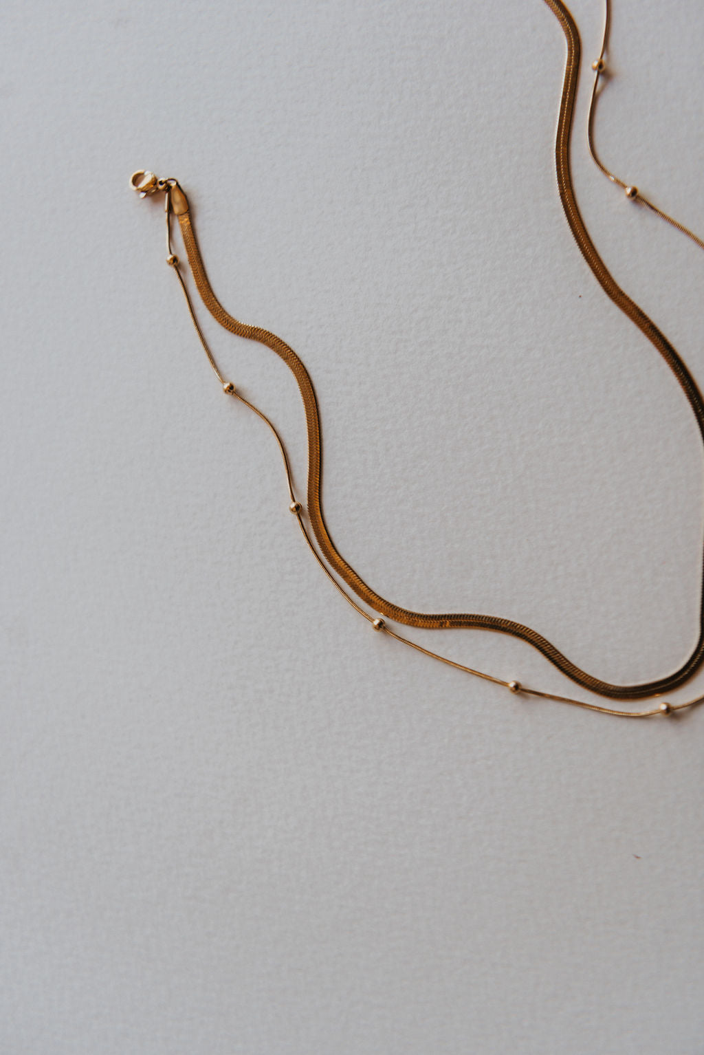 Agnes Gold Pre-Stacked Necklace