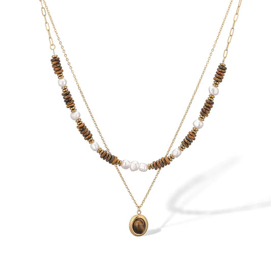 Boston Beaded Necklace Prestack