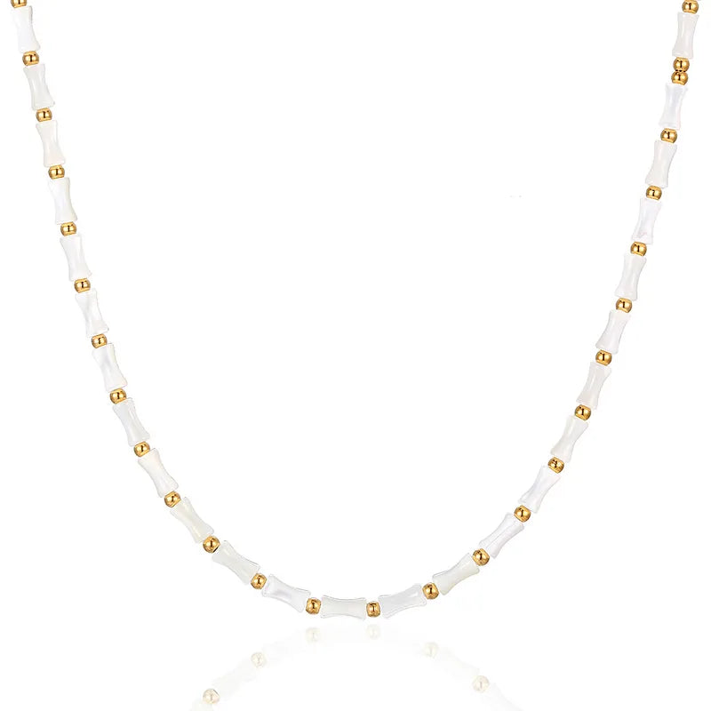 Pearl Breeze Bead Necklace