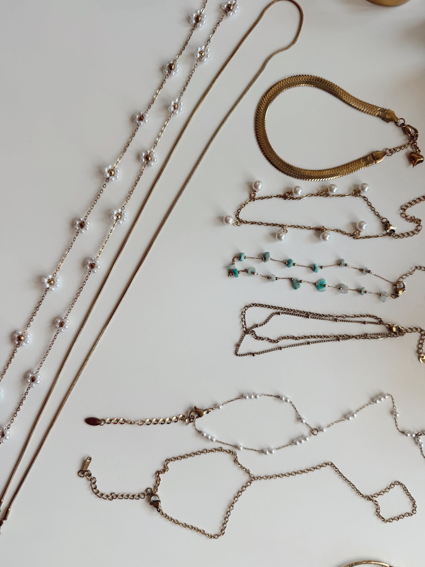 Saltwater Lace Hand Chain